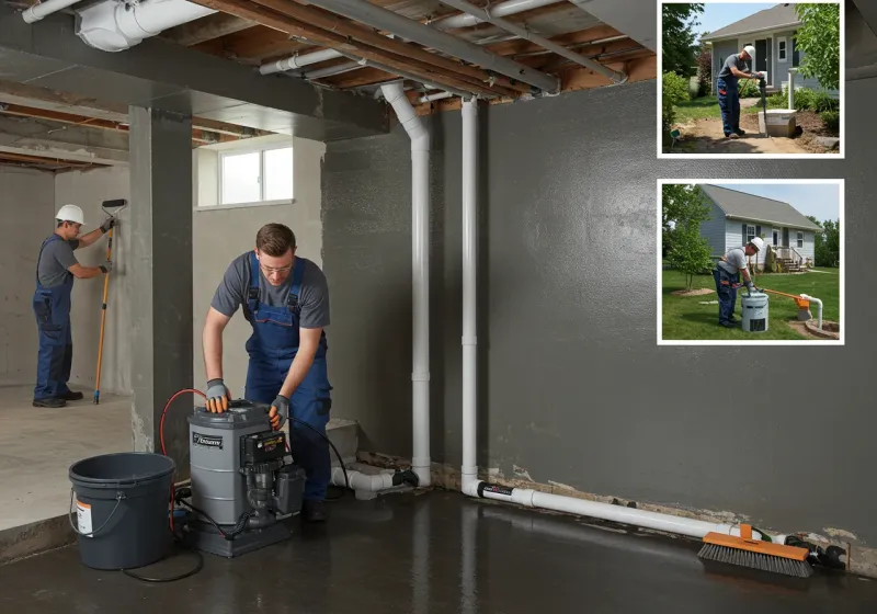 Basement Waterproofing and Flood Prevention process in Woodburn, IN